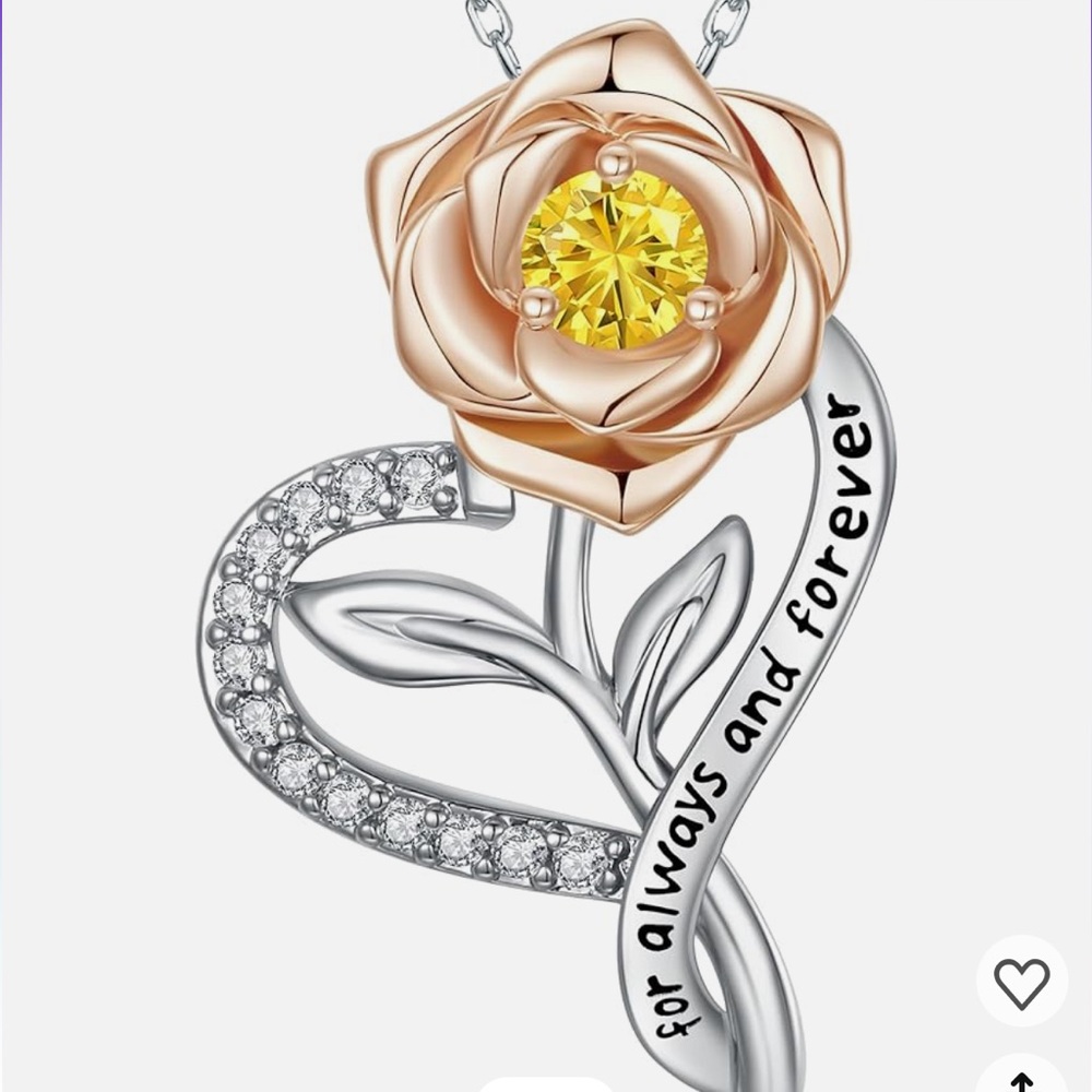 NWOT Birthstone Necklace